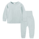 Spring Autumn Children Pajama Suit Cotton Warm Kids Clothes