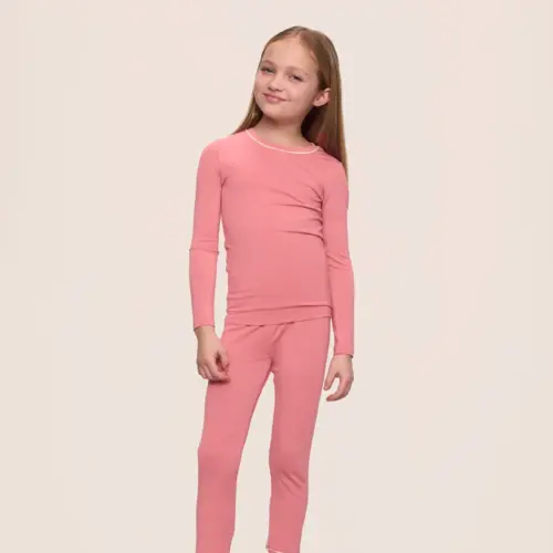 Kids TENCEL Modal Unisex Long PJ Set