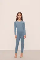 Kids TENCEL Modal Unisex Long PJ Set