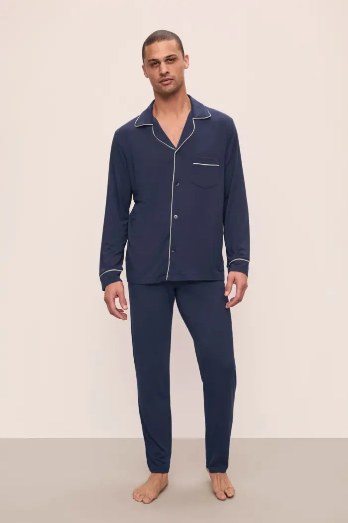 William TENCEL Modal Long PJ Set