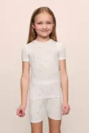 Kids Printed TENCEL Modal Unisex Short PJ Set