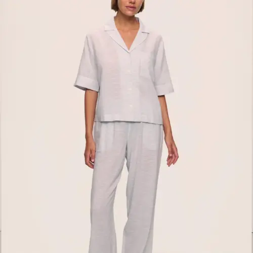 Nautico Relaxed Short Sleeve & Pant PJ Set