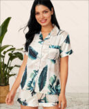 Women’s Cotton Pajama Set – Comfortable Loungewear for Home