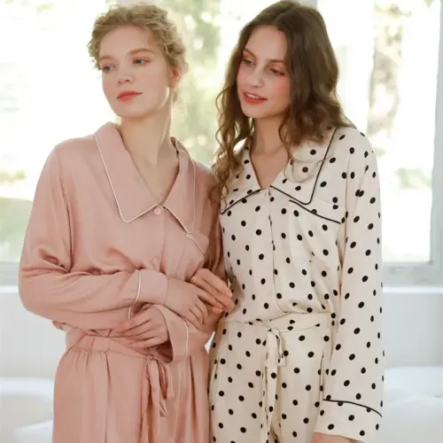 Floral Viscose Pajama Set
