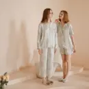 Floral Viscose Pajama Set