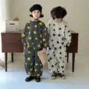 Kids Long-Sleeve Star Print Loungewear Set