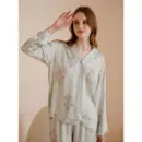 Floral Viscose Pajama Set